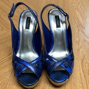 White House Black Market platform sandals